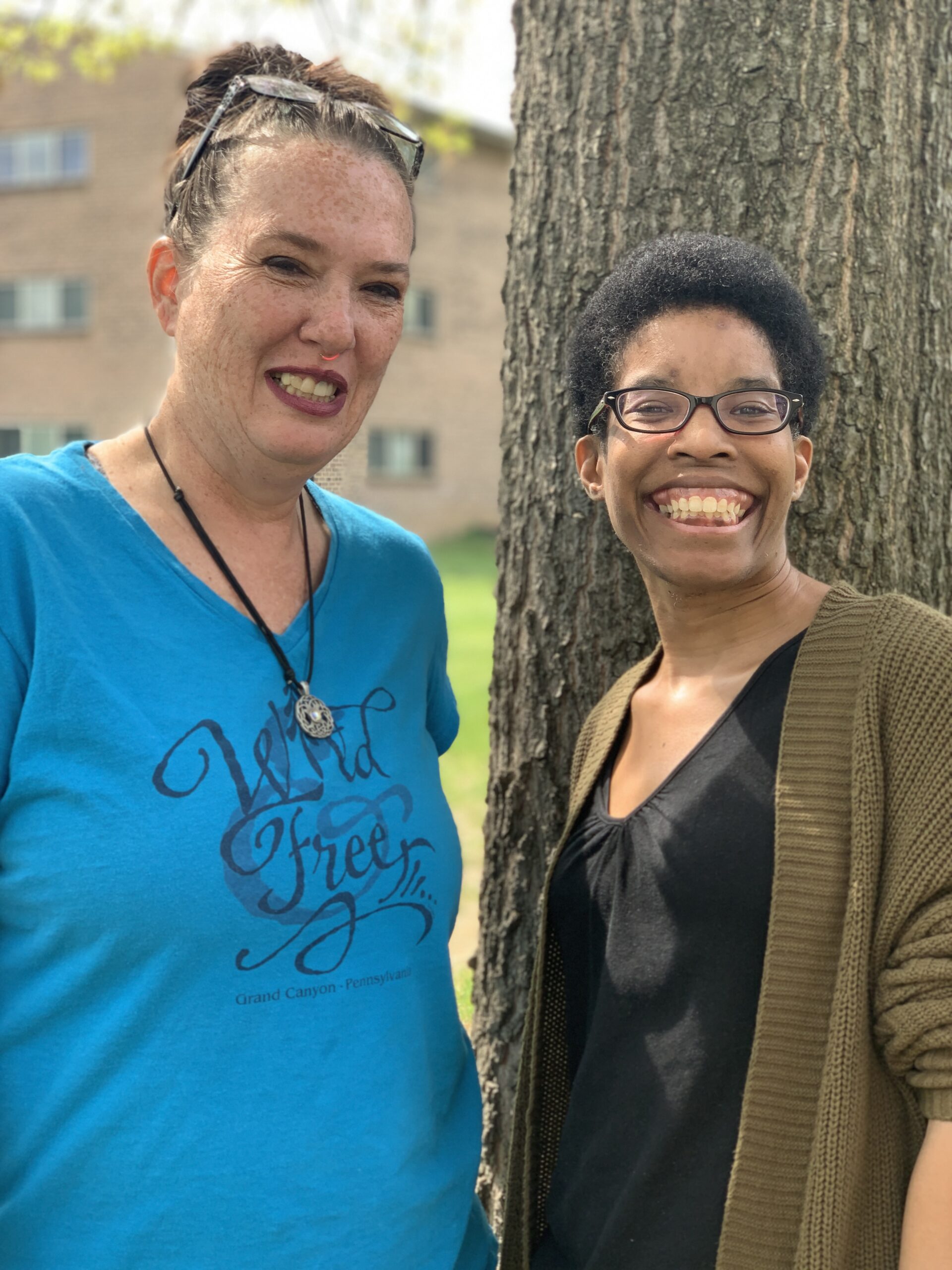 Finding a Voice Through Peer Support Ashley and Roz